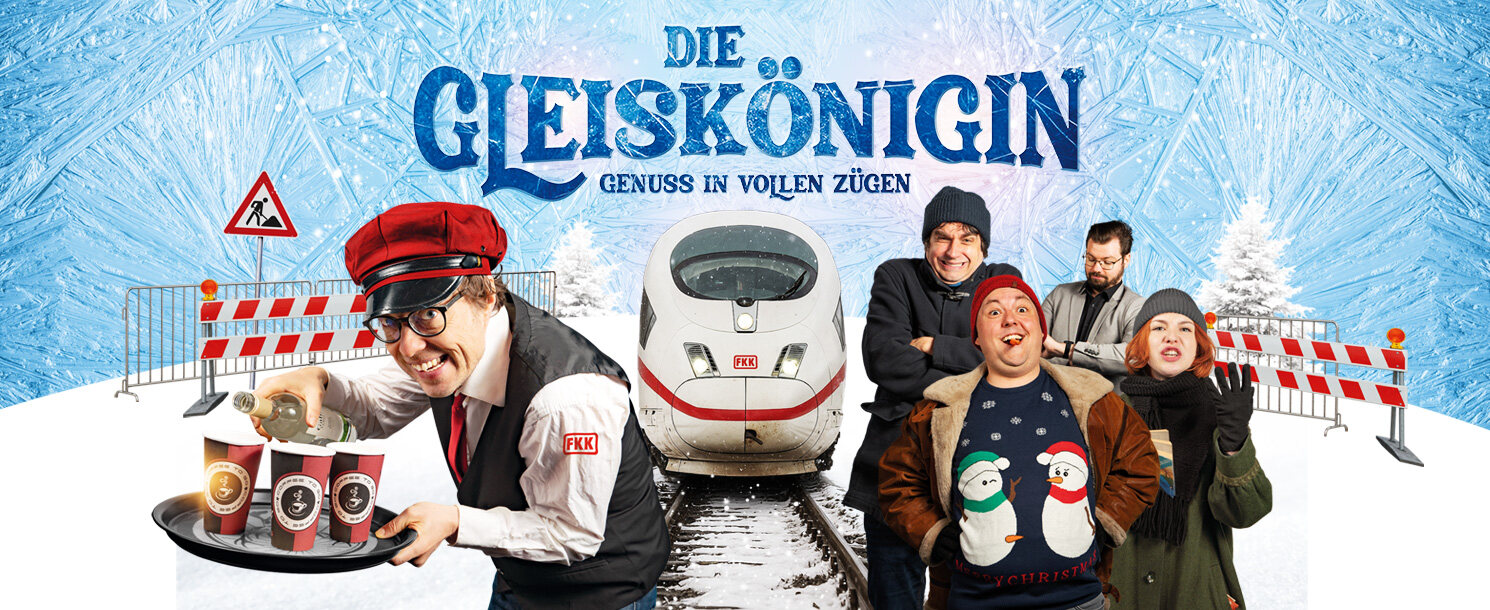 Kabarett-Weihnachts-Dinnershow - Die Gleiskönigin Kabarett-Weihnachts-Dinnershow - Die Gleiskönigin